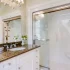 Bathroom glass shower tile