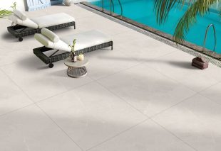 Outdoor porcelain pavers pool deck